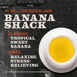 Banana Shack Jam 1g Live Rosin Concentrate from  product image