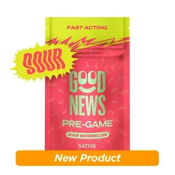 Good News Fast-Acting Chews Sour Wtrmln 100mg (10pk) from  product image