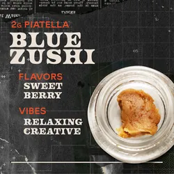 Blue Zushi - 2g Piatella Hash Concentrate from  product image
