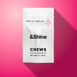 Strawberry [10pk] (100mg CBD/100mg THC) from  product image