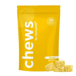 Sunnyside Chews 100mg 10pk Mango from  product image