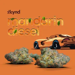 Mandarin Diesel Flower from  product image