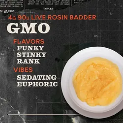 GMO Badder 4g Live Rosin Concentrate from  product image
