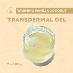 2oz Cooling Essential Oils Transdermal Gel - 2oz from  product image