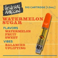 Watermelon Sugar - 1g Distillate Vape Carts from  product image