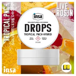 Solventless Live Rosin Drops - Tropical PNCH - 200mg from  product image