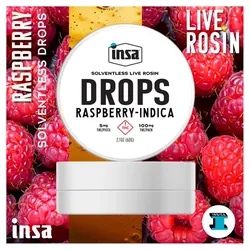 Solventless Live Rosin Drops - Tropical PNCH - 100mg from  product image