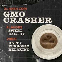 GMO Crasher - 2g Aged Hash Concentrate from  product image