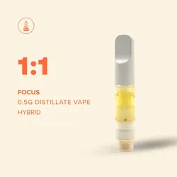 1:1 Anti-Inflammatory  Distillate Vape - 0.5g from  product image