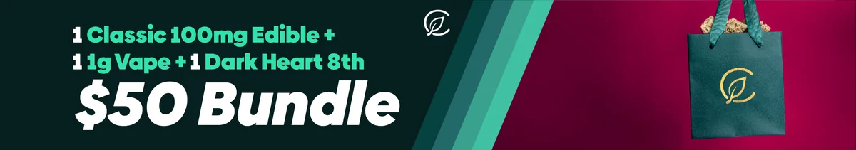 $50 Bundle - 1 Classic 100mg Edibles, 1g Vape and 1 DH 8th