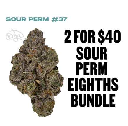 2 for $40 Sour Perm #37 Eighths Bundle