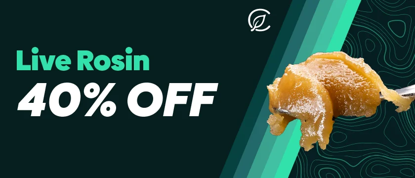 40% off Rosin Concentrates