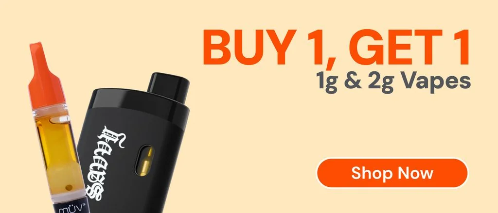 Buy one 1g or 2g vape, get one