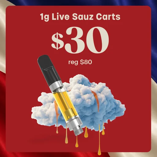 $30 Live Sauz Carts