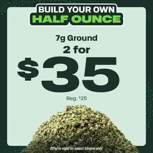 Half Oz. Your Way. $35.