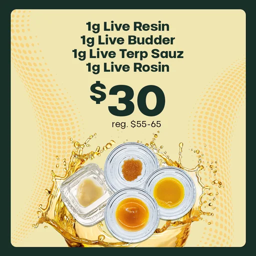 $30 Live Concentrates