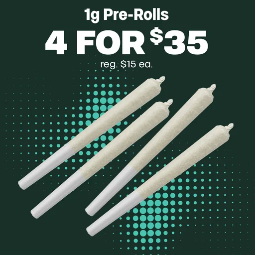 4 for $35 Pre-Rolls