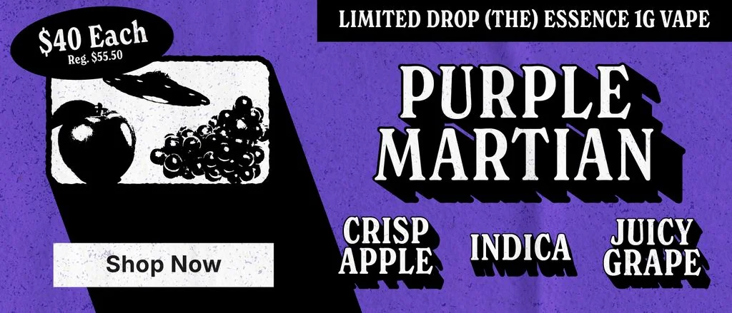 $40 (the) Essence Purple Martian 1g Vape