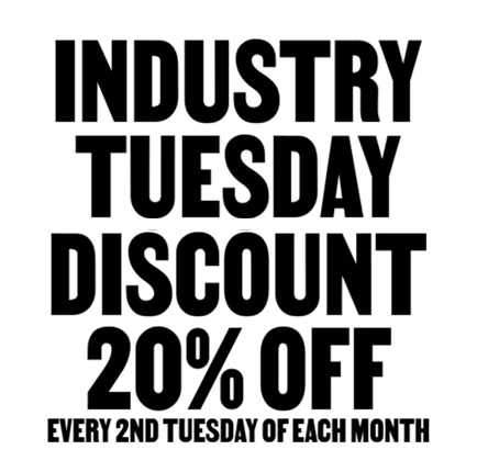 Industry Tuesday Discount