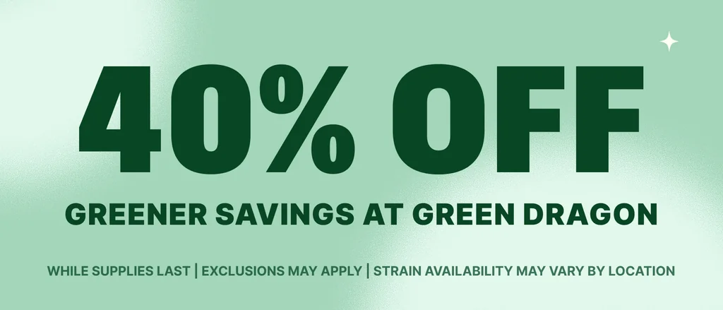 Greener Savings - 40% OFF FOR A LIMITED TIME!
