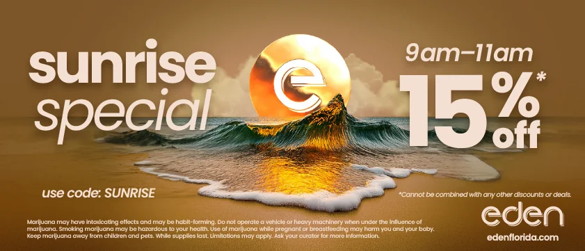 15% OFF Sunrise Special