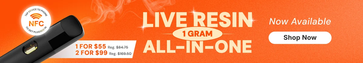 NEW MÜV Live Resin AIO: 1-for-$55 or 2-for-$99