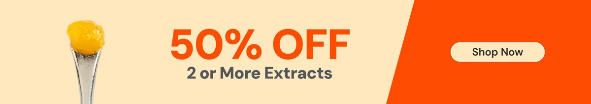 50% OFF 2 or more extracts
