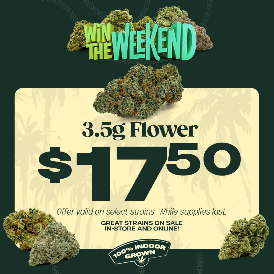$17.50 3.5g Flower