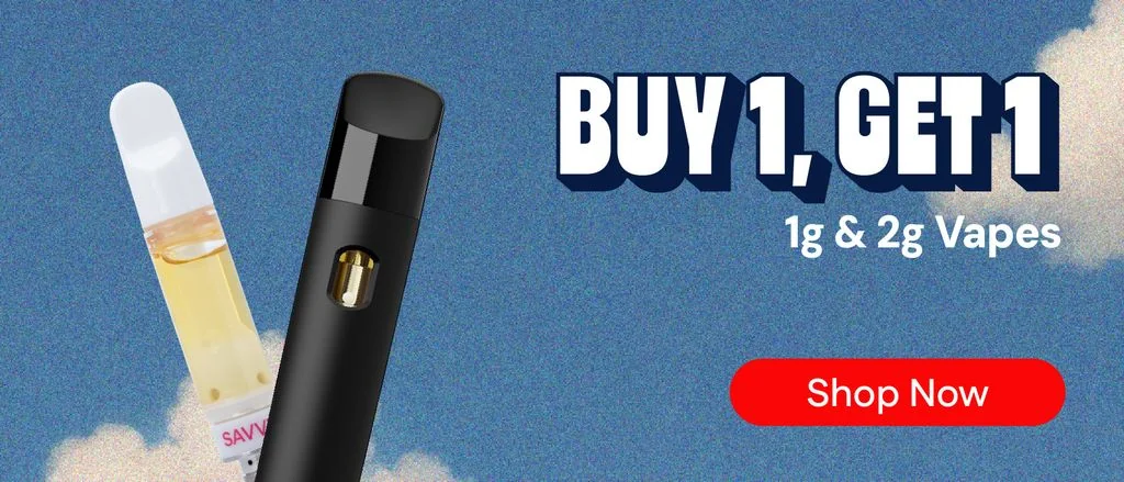 Buy One 1g or 2g Vape, Get One