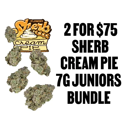 2 for $75 Sherb Cream Pie 7g Juniors Bundle