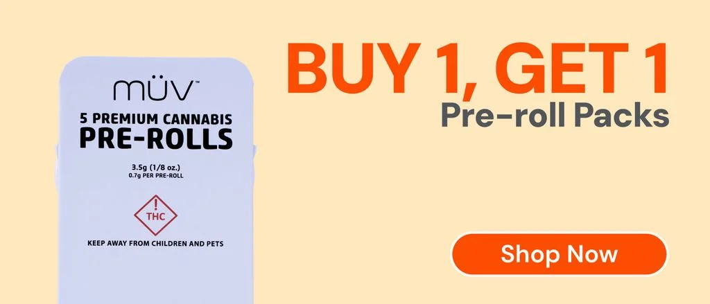 Buy one Pre-roll Pack, get one