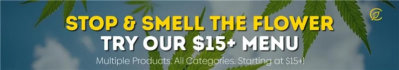 Stop & Smell the Flower $15+ Menu