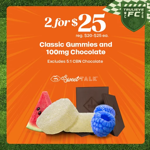 2 for $25 Edibles
