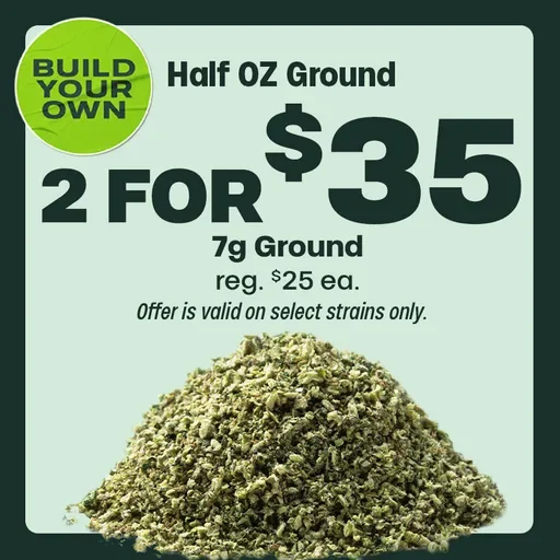 Half Oz. Your Way. $35.