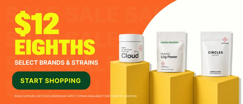 $12 Select Green Dragon, Circles & Cloud Eighths