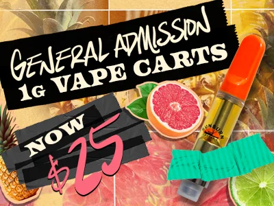 General Admission Vapes: $25