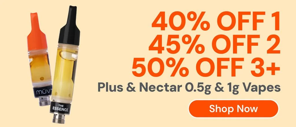 Plus & Nectar Vapes: 40% OFF 1, 45% OFF 2, or 50% OFF 3+
