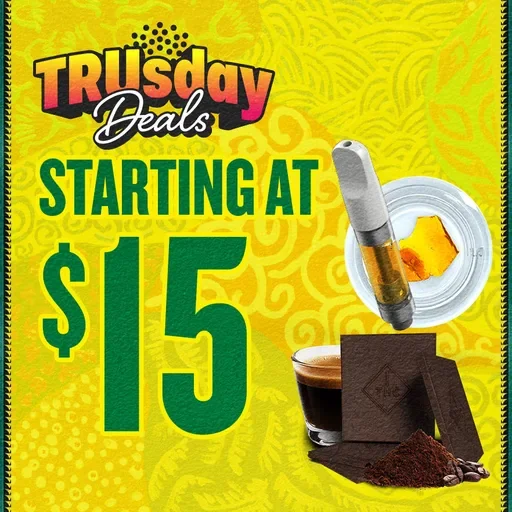 TRUsday Deals Starting at $15