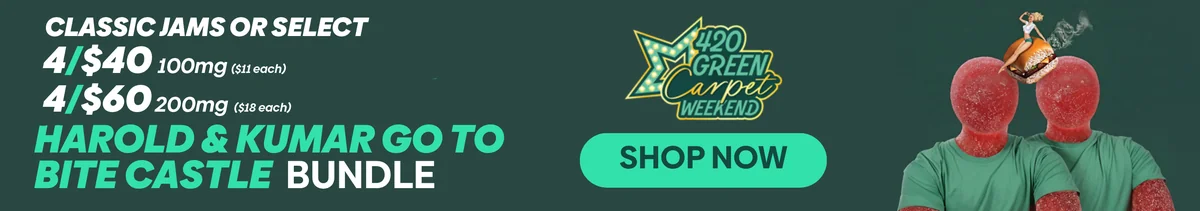 4 for $40 all 100mg Edibles or 4 for $60 all 200mg Edibles