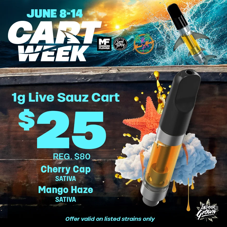 $25 1g Live Sauz Carts
