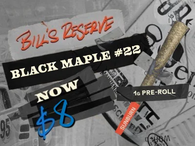 Black Maple #22 1g Pre-Rolls: $8