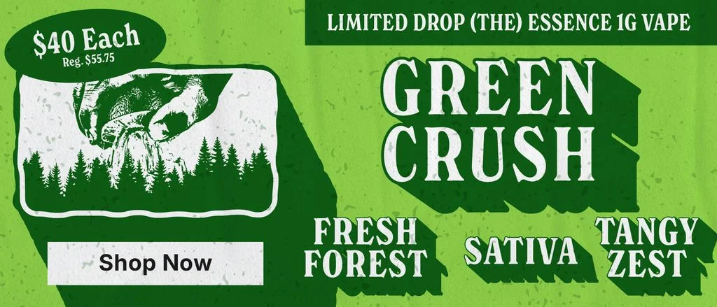 $40 (the) Essence Green Crush 1g Vape
