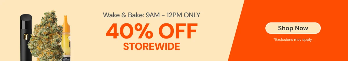 Wake & Bake: 40% OFF from 9AM - 12PM