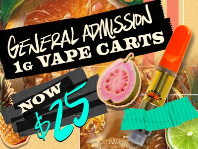 General Admission Vapes: $25