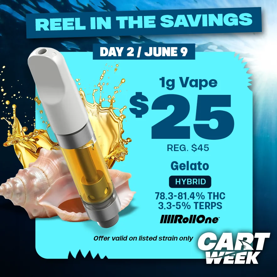 $25 Gelato 1g Vape