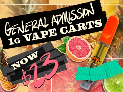 General Admission Vapes: $23