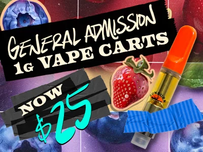 General Admission Vapes: $25