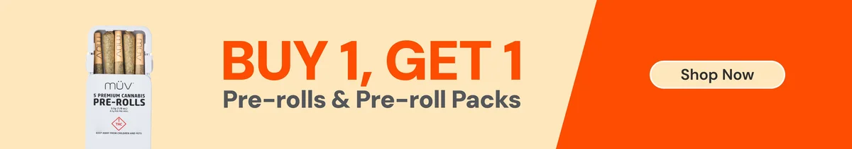 Buy one Pre-roll or Pre-roll Pack, get one