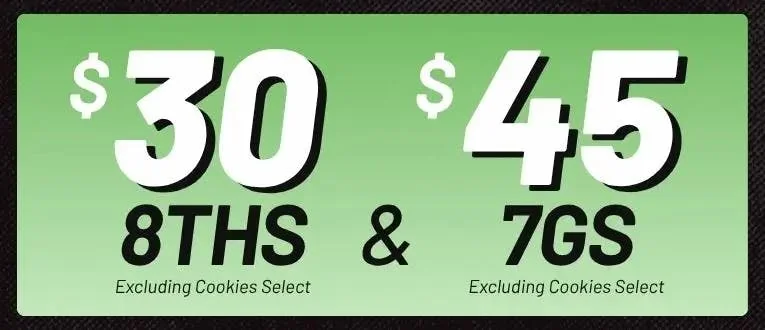 Cookies Select 7g - $45