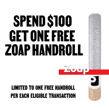 Spend $100, Get (1) Free PG Handroll 2G – Zoap